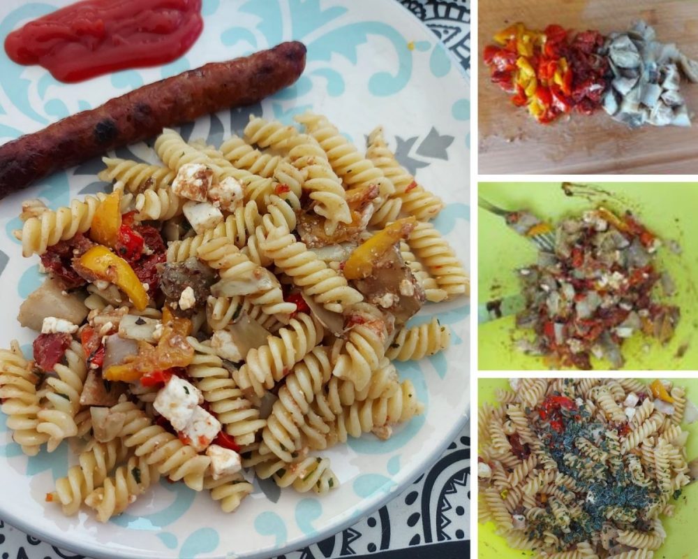 Salade de pates de mae