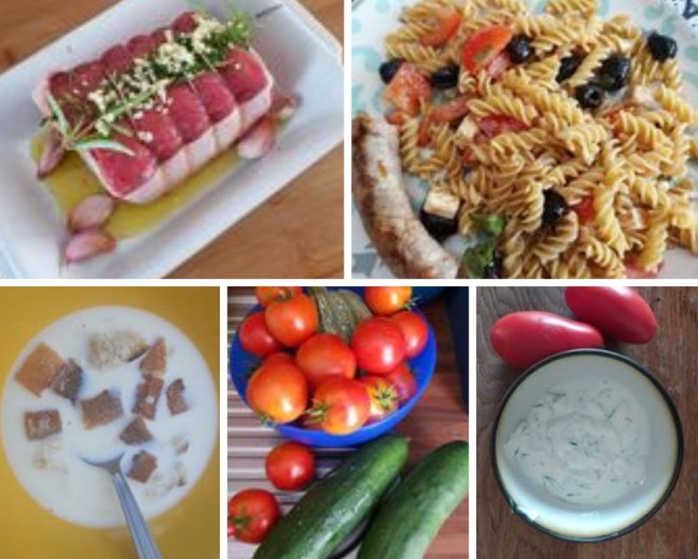 Les plats qui sentent bons l'été