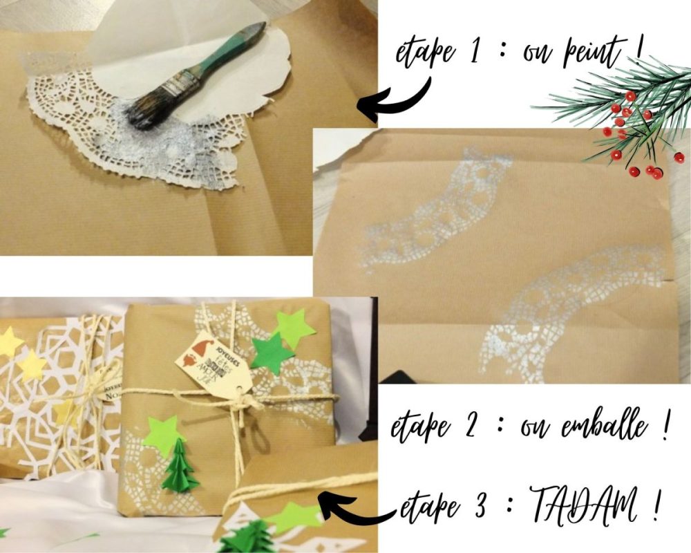 de jolis paquets cadeaux